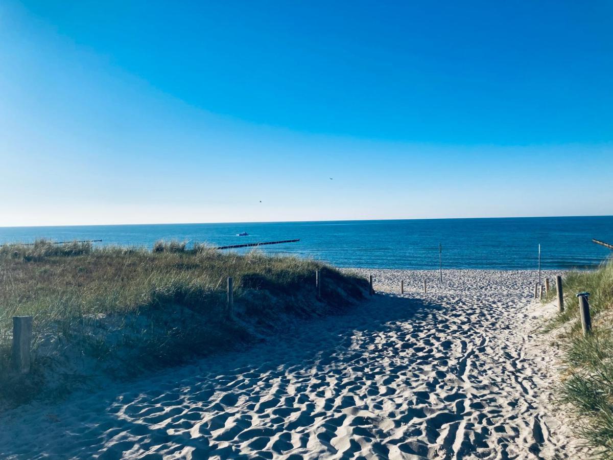 Villa Doppelhaushaelfte Birkenstrasse 5E Zingst Esterno foto