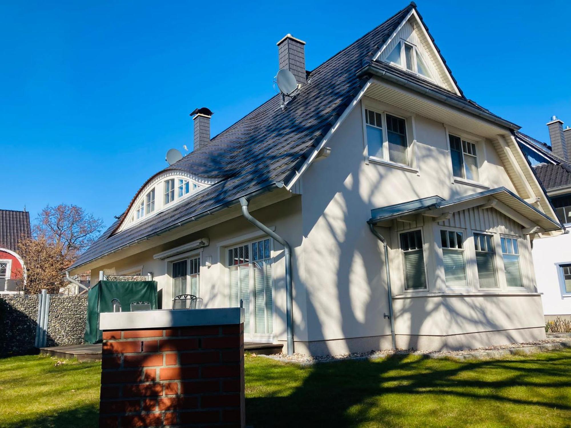 Villa Doppelhaushaelfte Birkenstrasse 5E Zingst Esterno foto