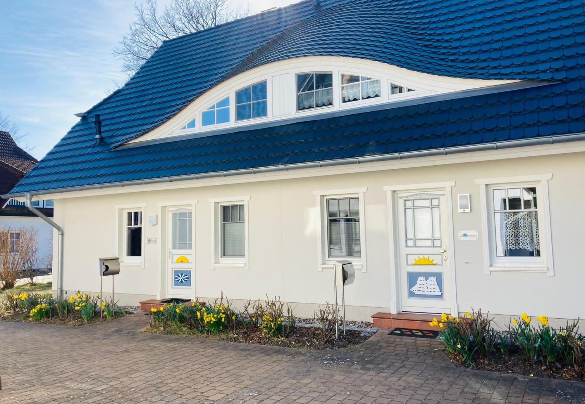 Villa Doppelhaushaelfte Birkenstrasse 5E Zingst Esterno foto
